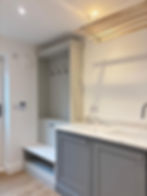 Coat and Show Storage In the Utility Room