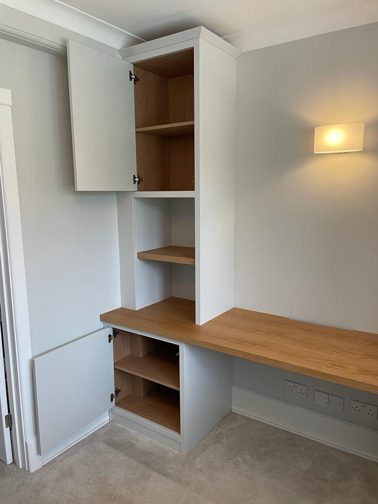 Home Office Fitted Furniture Detail