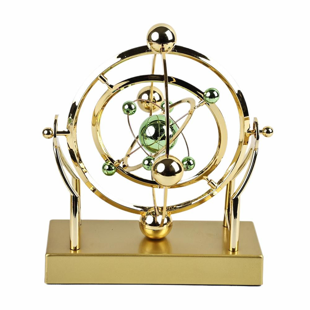 Celestial Orbit Perpetual Motion Pendulum, Earth Desktop Model, Rotating Wobbler