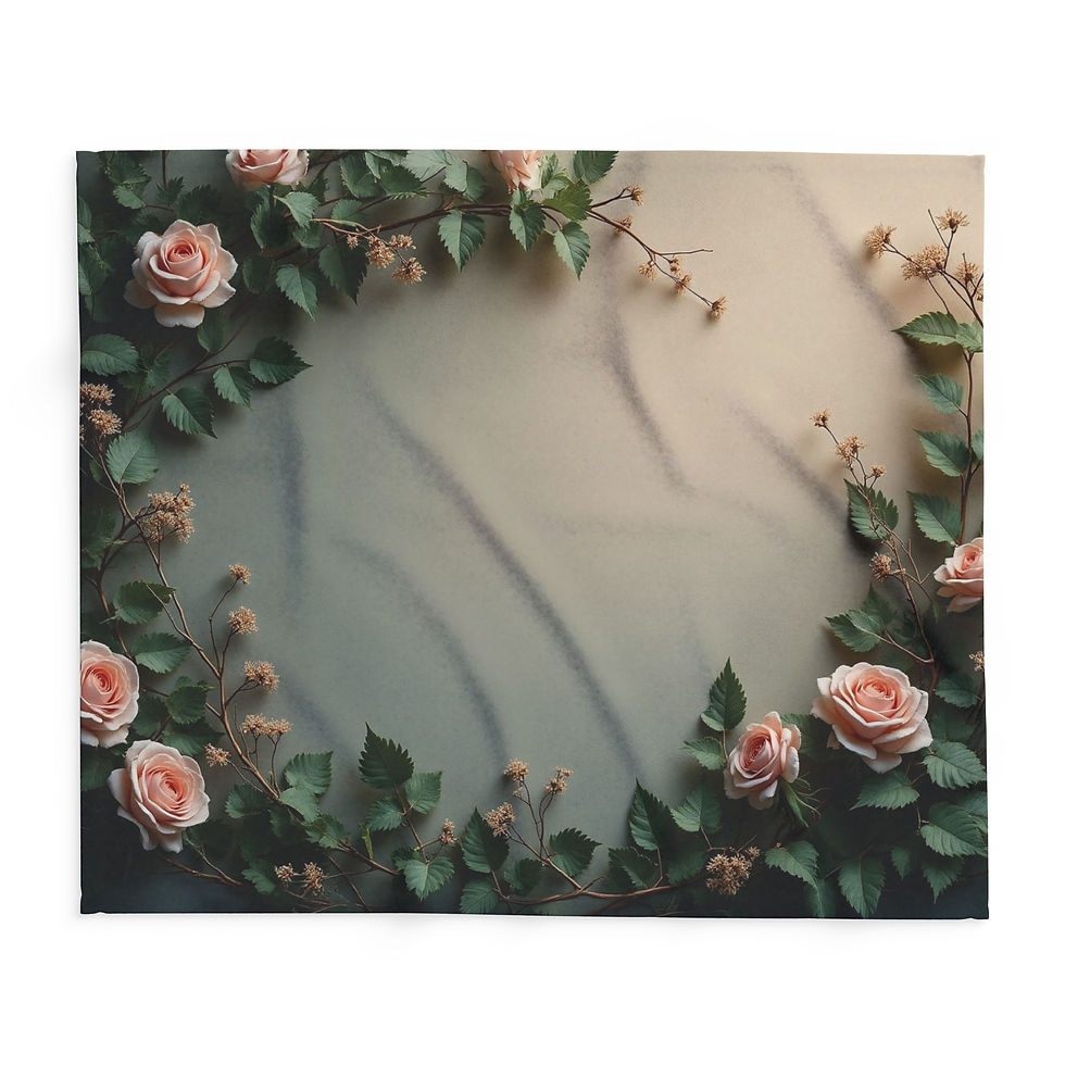 Thumbnail: Vintage Rose – Arctic Fleece Photography Backdrop