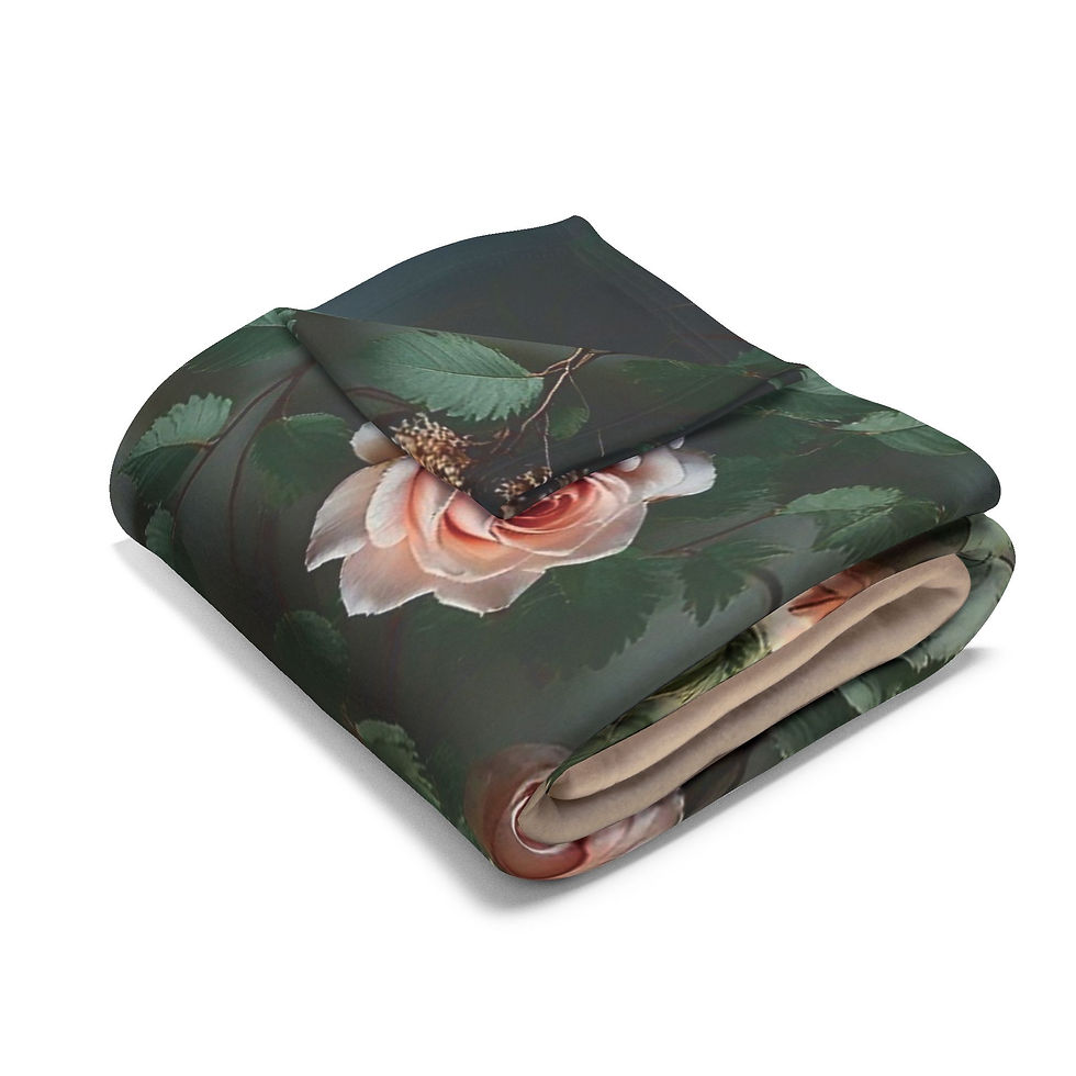 Thumbnail: Vintage Rose – Arctic Fleece Photography Backdrop