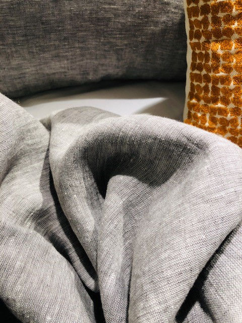 Miniaturbild: Bettwäsche Reinleinen Graphite der TWB Boutique