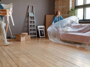 People removing furniture