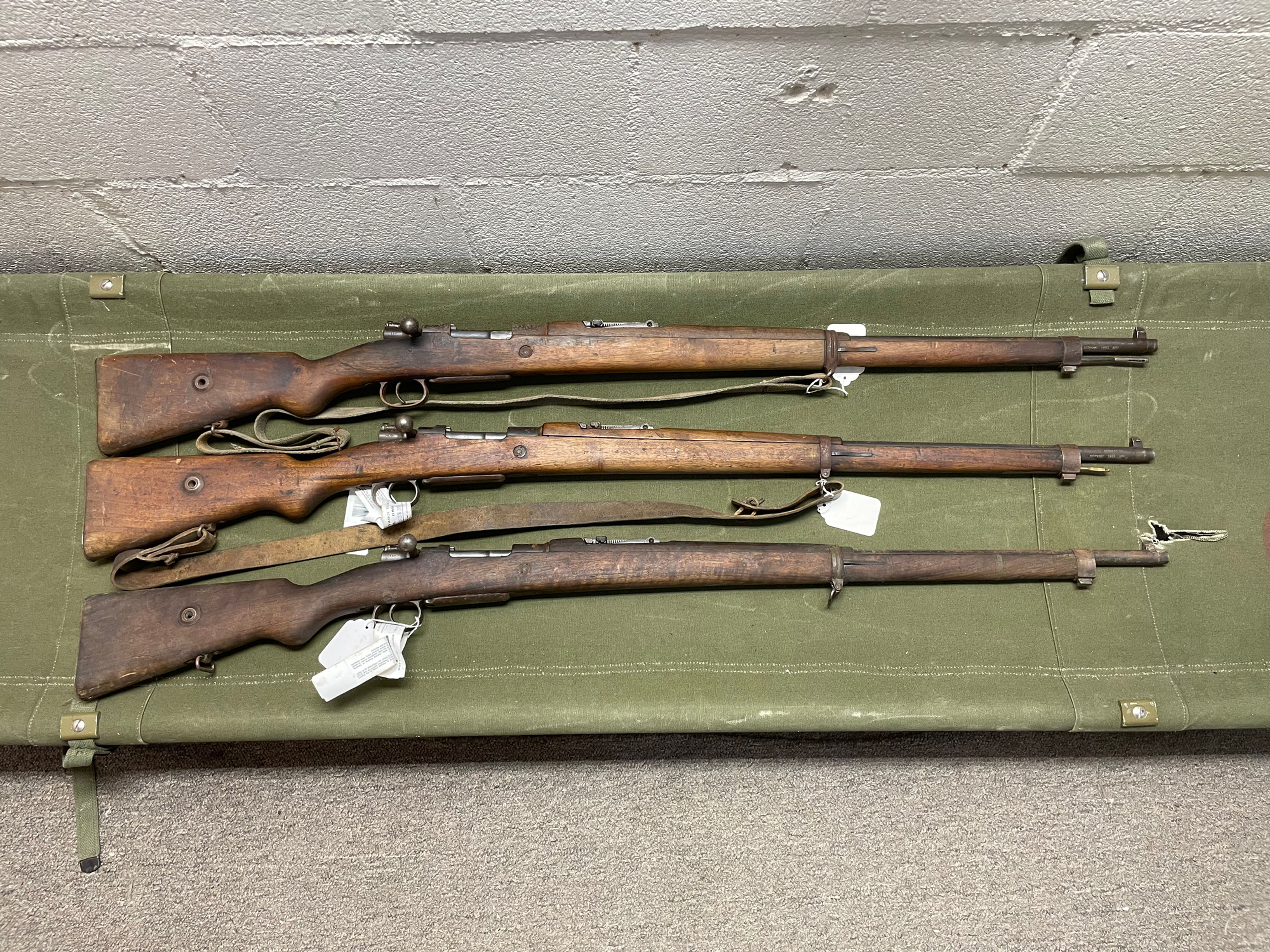 1 USED Turkish M1893/33 8mm Mauser Bolt-Action Rifle