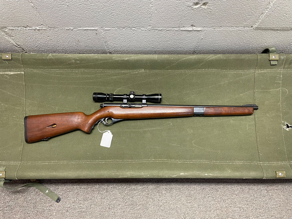 Thumbnail: USED Mossberg 151M-B .22LR Semi-Auto Rifle w/Scope