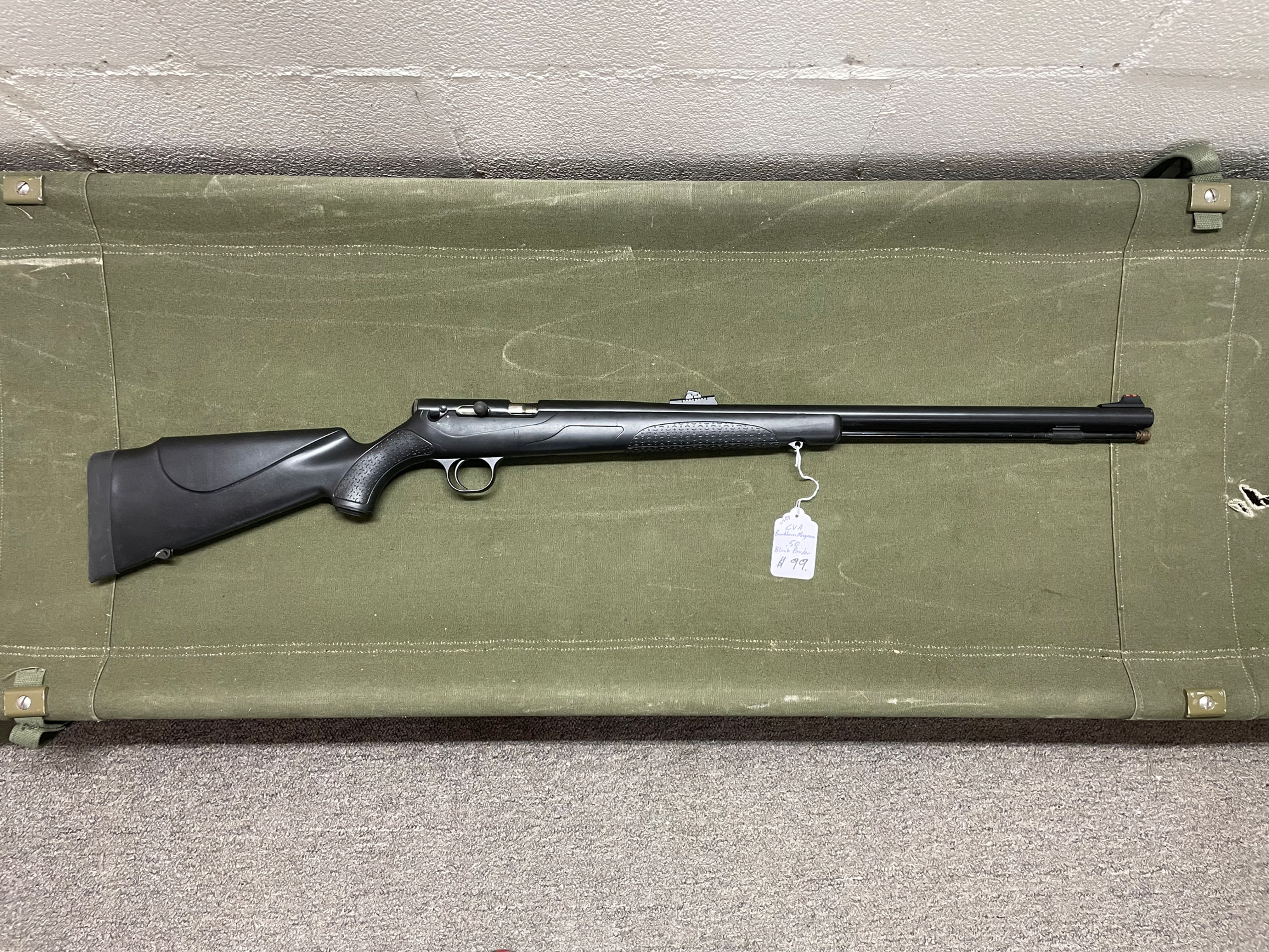 USED CVA Buckhorn Magnum .50 Cal. Black Powder Muzzleloader