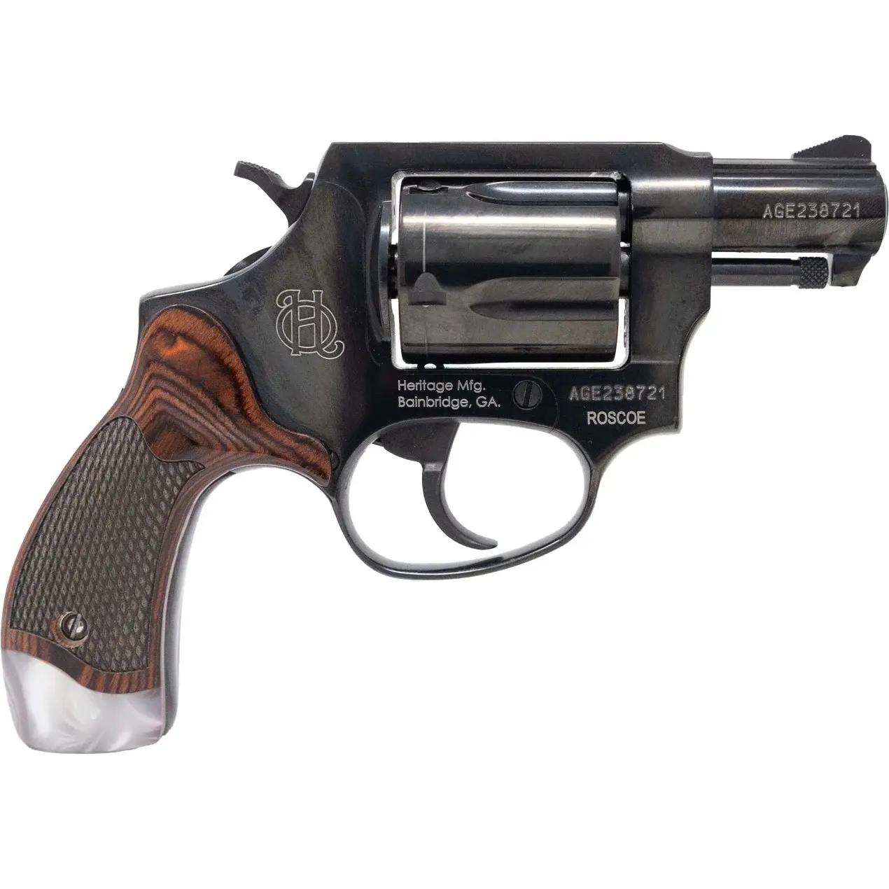 Heritage Roscoe .38 Special Revolver 2" TALO