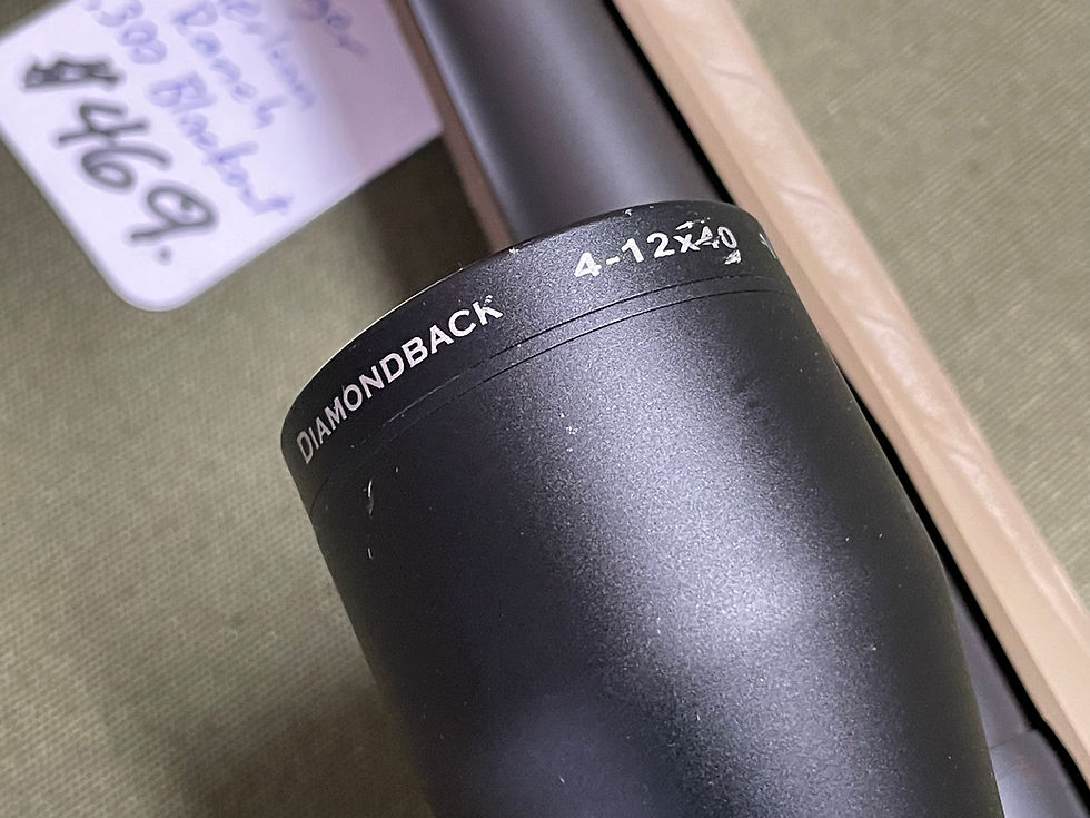 Thumbnail: USED Ruger American Ranch .300 Blackout Bolt-Action Rifle w/Vortex
