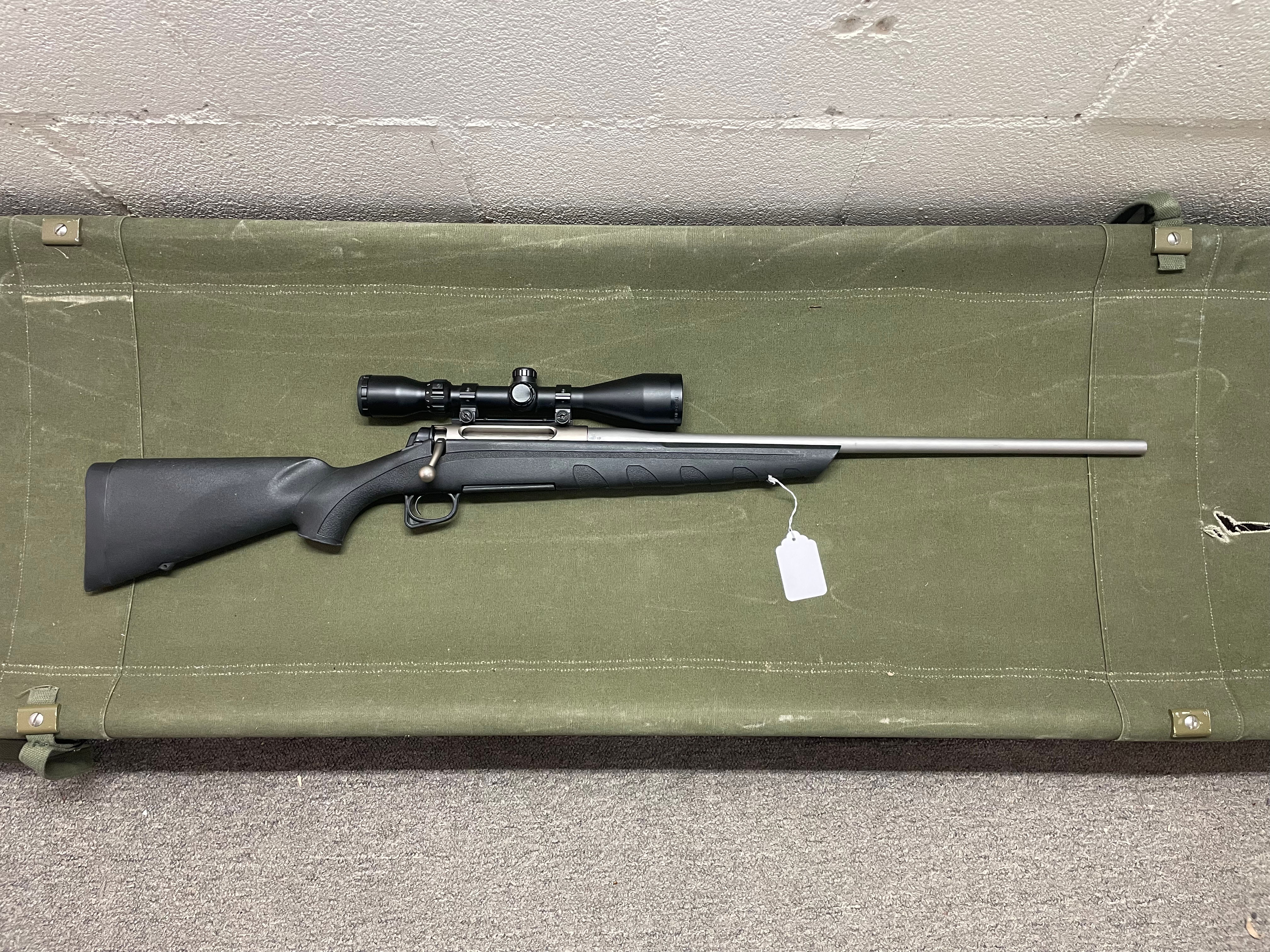 USED Remington 770 7mm Mag. Bolt-Action Rifle Stainless w/Scope