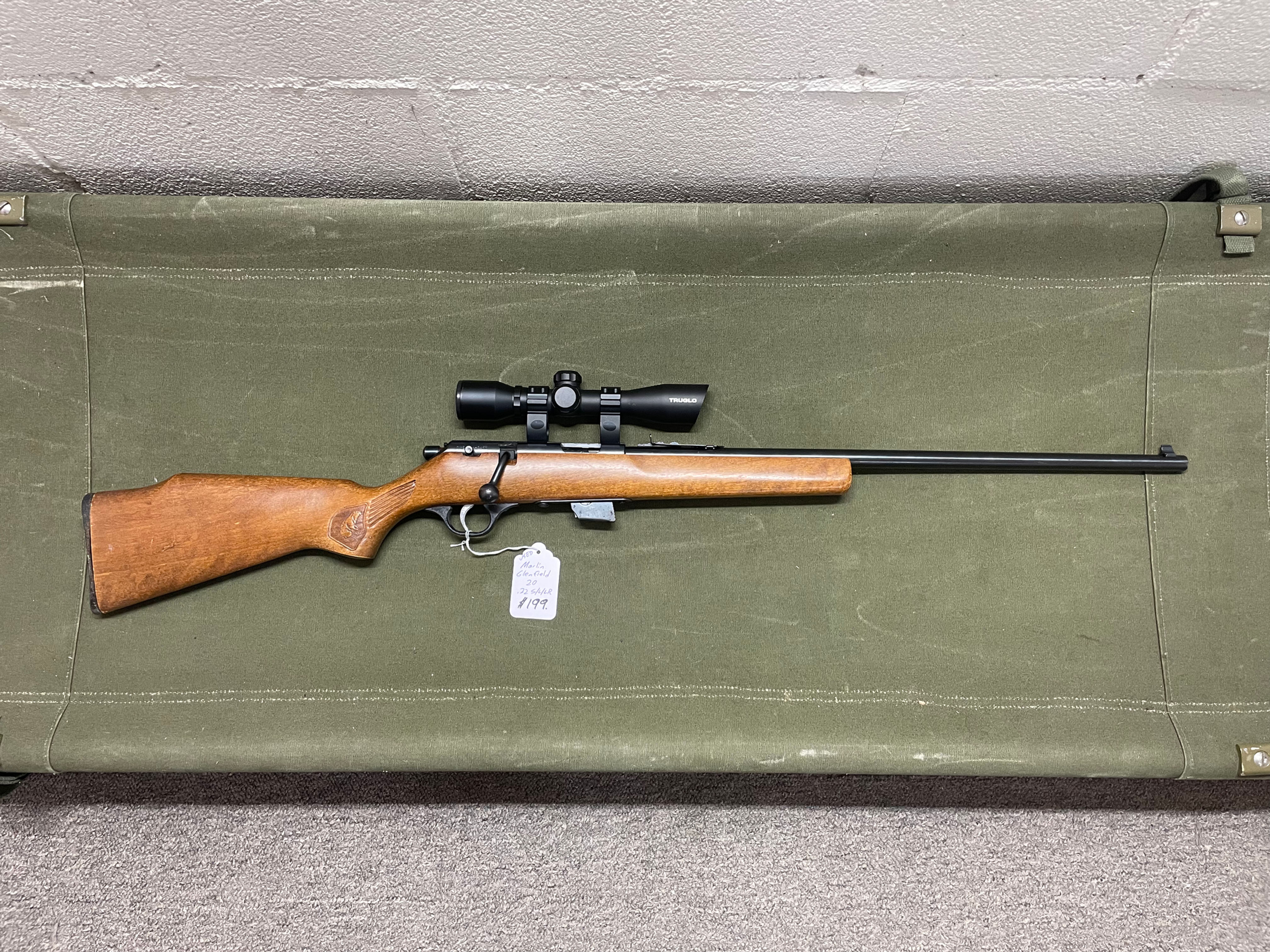 USED Marlin Glenfield 20 .22 LR Bolt-Action Rifle w/Scope