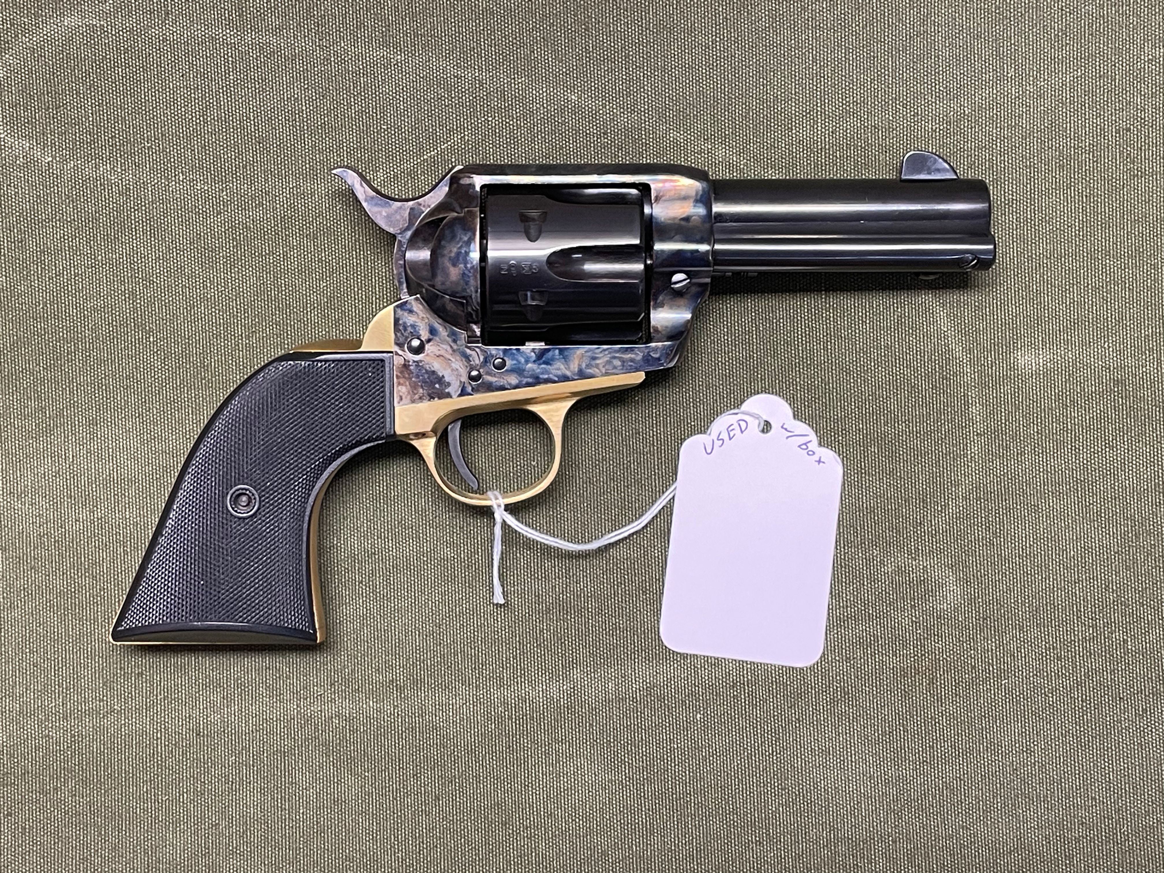 USED Pietta 1873 SA Gunfighter 9mm Revolver 3.5"