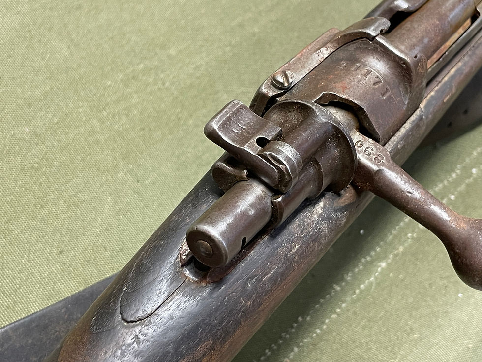 Thumbnail: 1 USED Turkish M1903/38 8mm Mauser Bolt-Action Rifle