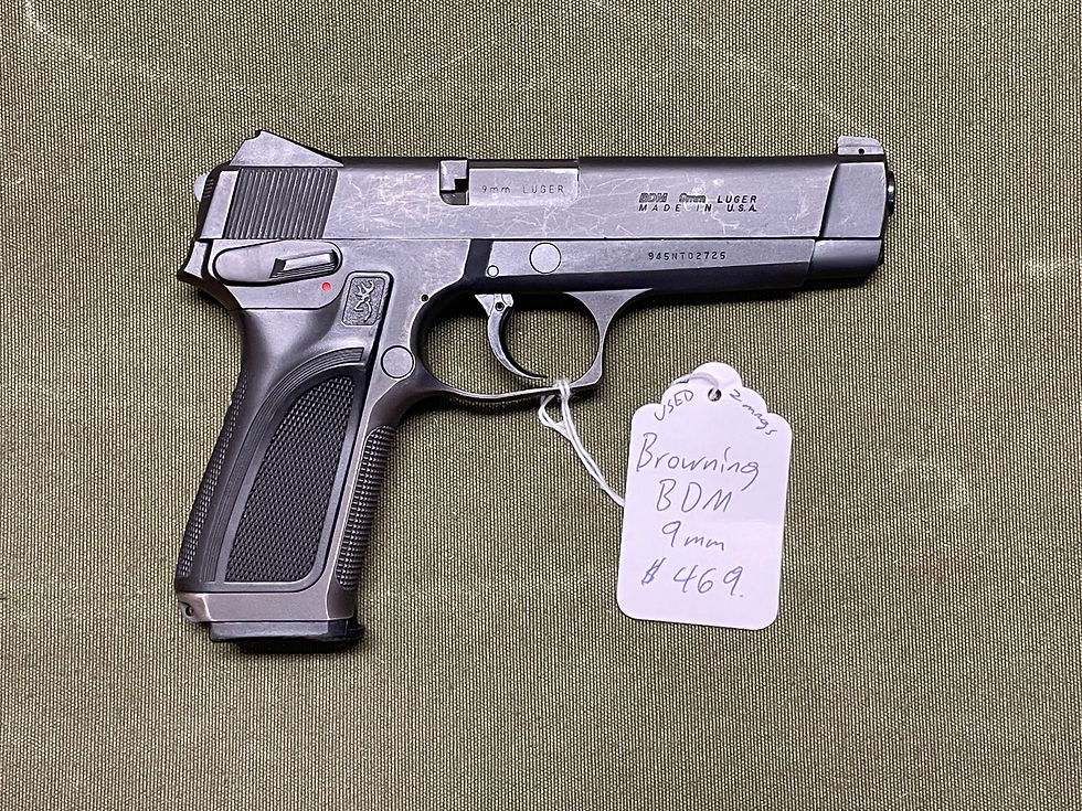 Thumbnail: USED Browning BDM 9mm Semi-Auto Pistol
