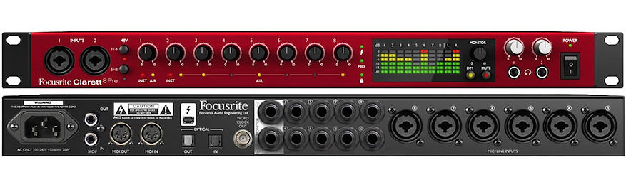 Focusrite Claret 8 pre