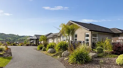 Modern villas at Longridge Country Estate with landscaped gardens