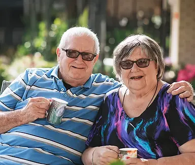 Happys resident portrait within a Waikato retirement village supporting trust & reputation