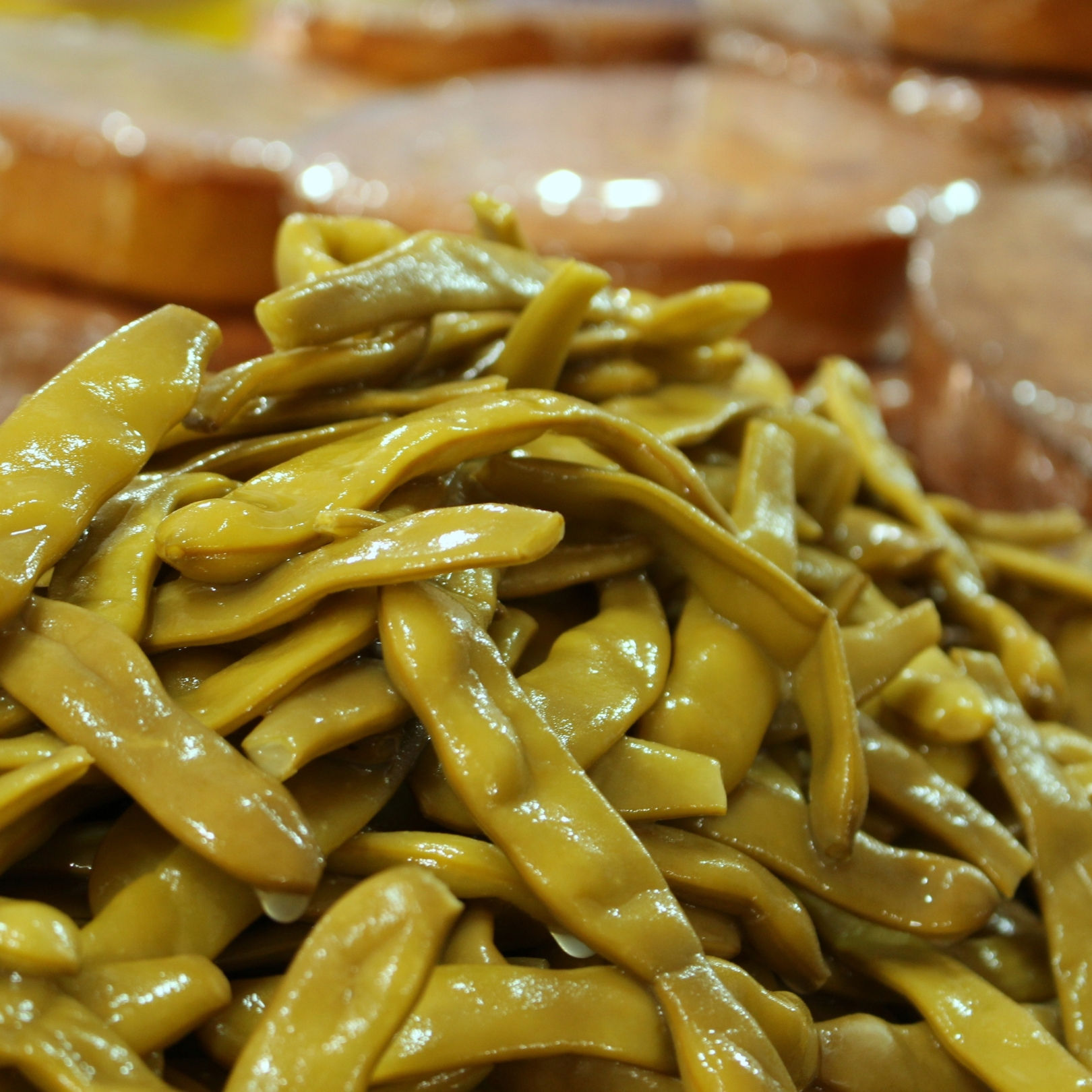 Fasulye turşusu - 1 lt. cam kavanozda