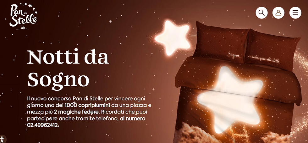 Concorso Pan di Stelle: Notti da sogno