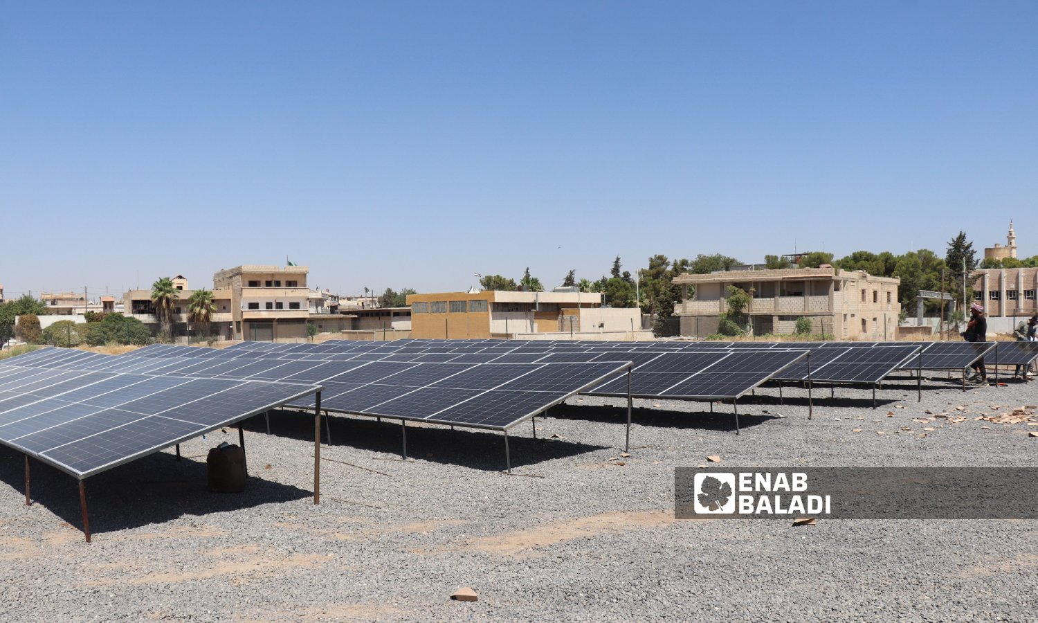 Residents of Ras al-Ain resort to solar energy amid power outages, high fuel prices
