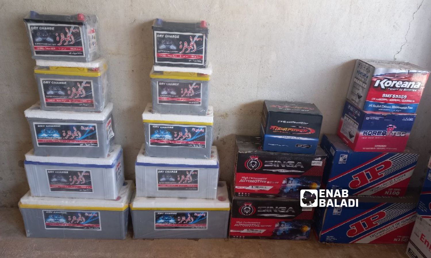 Price of imported batteries rises to $1000 in Daraa
