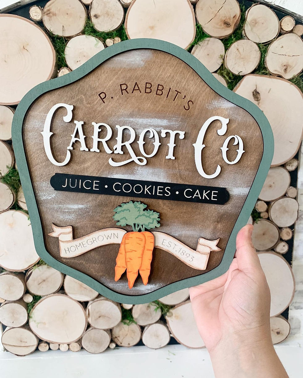 Carrot Co. Sign