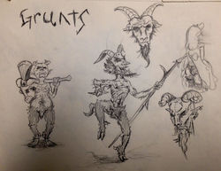 Grunts Early Concept