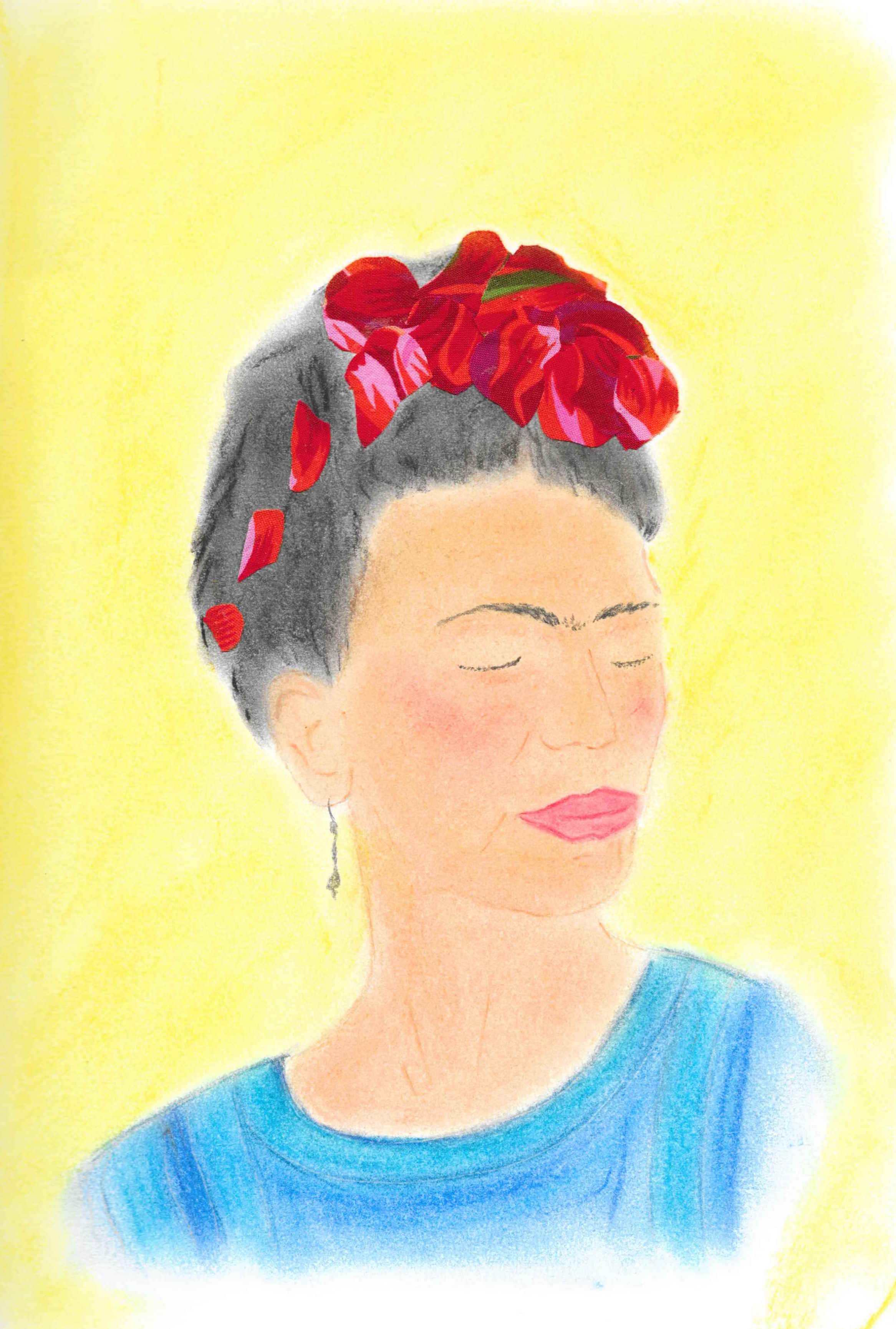 Frida Khalo Pastel
