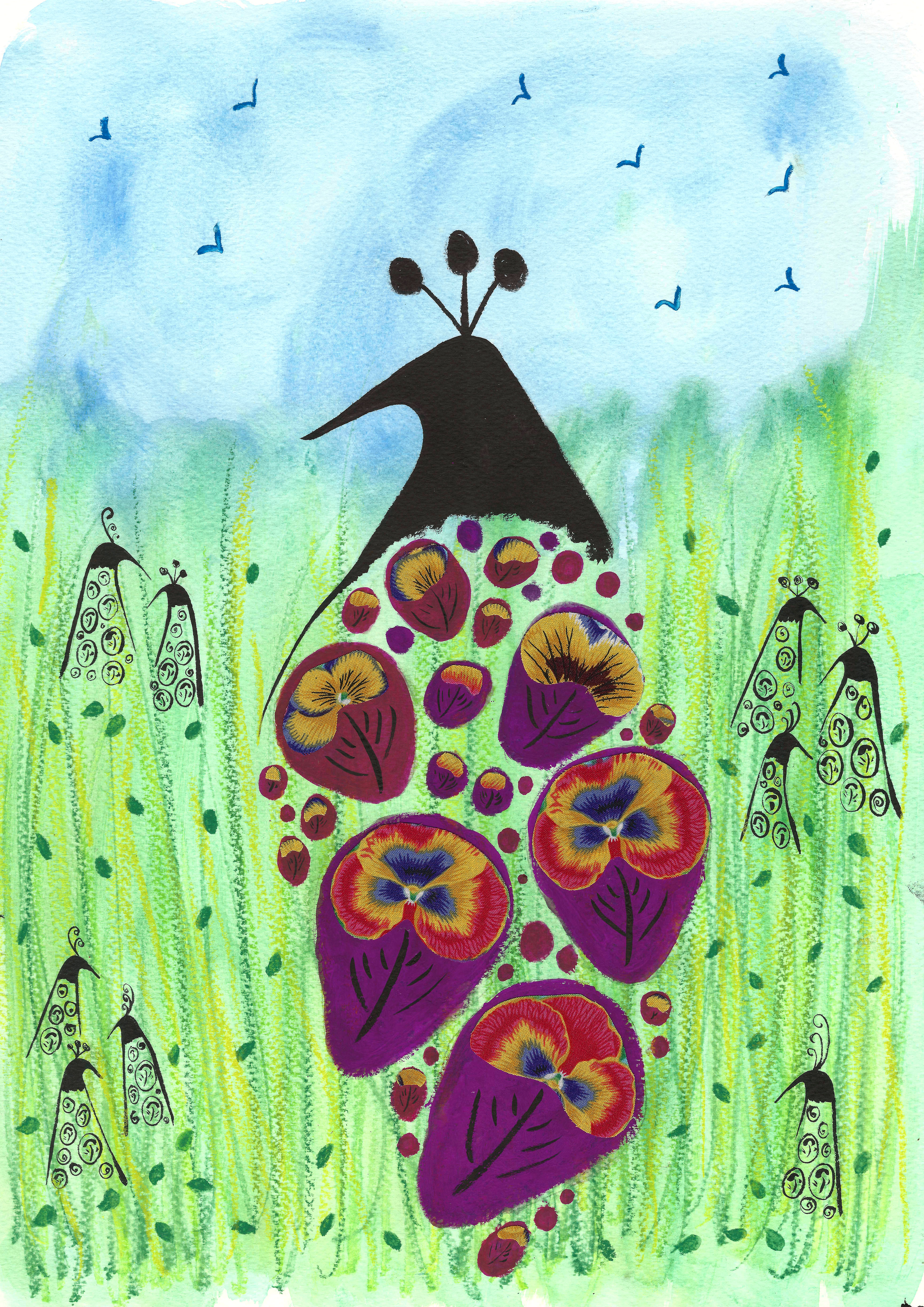 Proud Peacock