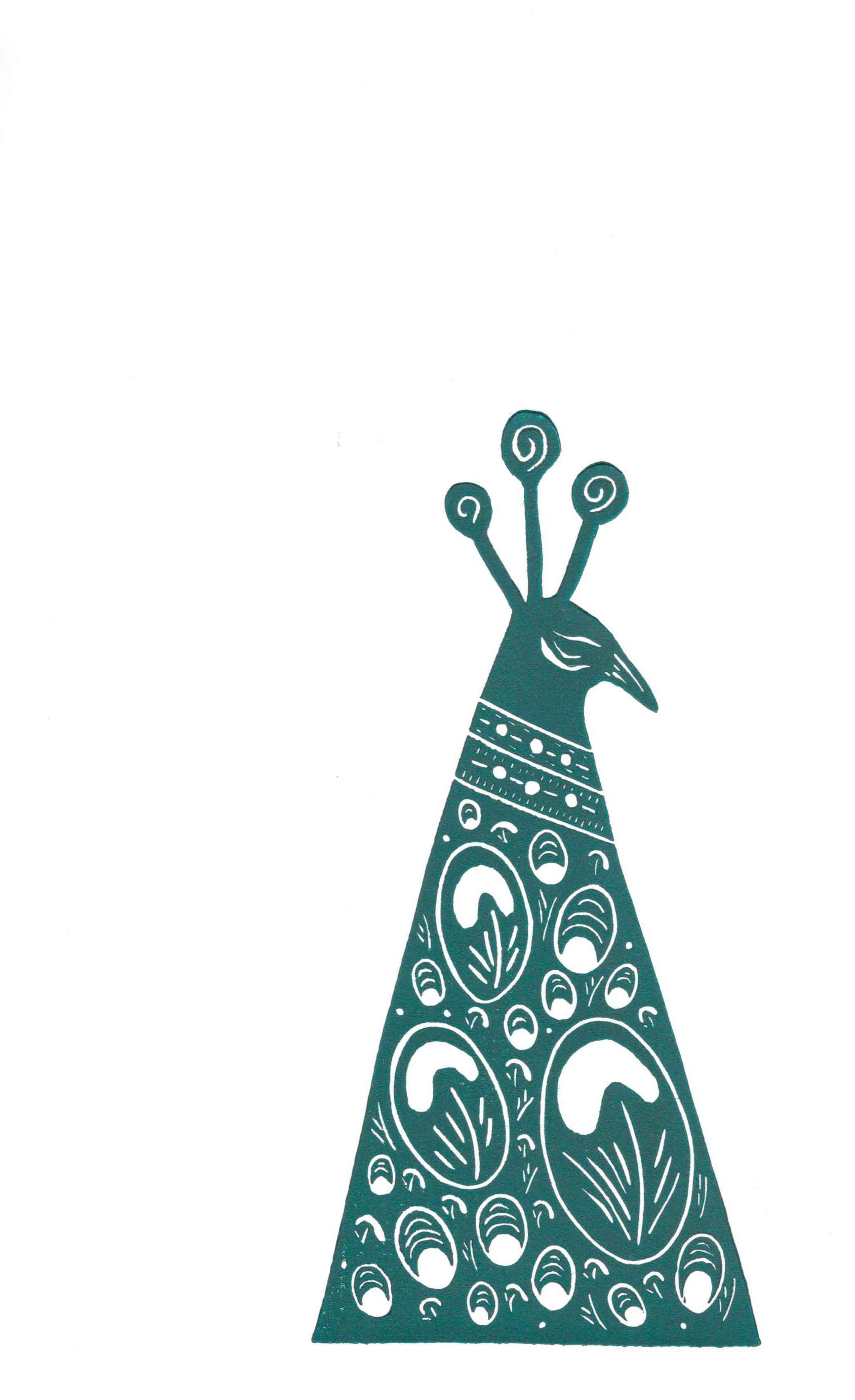 Turquoise Peacock II