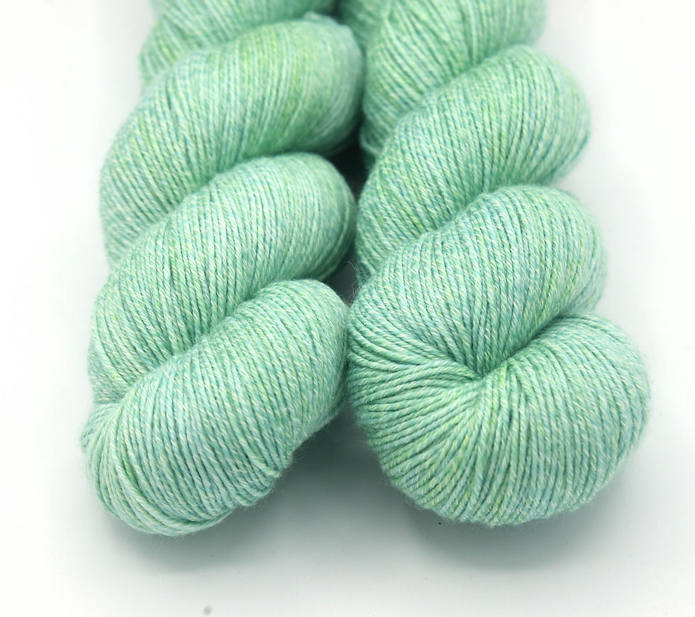 Miniature : Vert Turquoise, 45% Merinos, 25% Cotton, 15% Soie, 15%Nylon