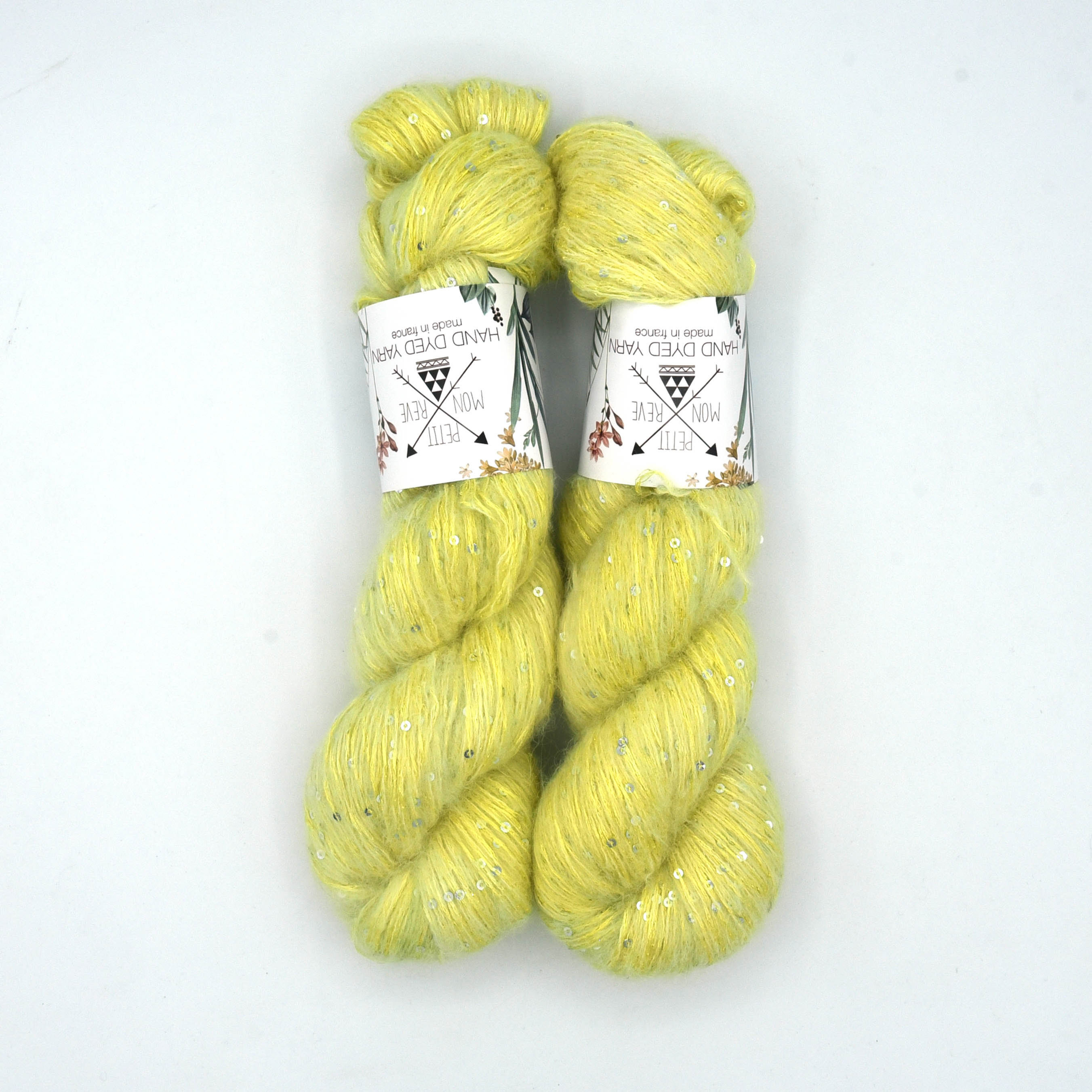 Citrus, 35% Alpaca 20% Soie 10% Merinos 20% Nylon 15% Poly
