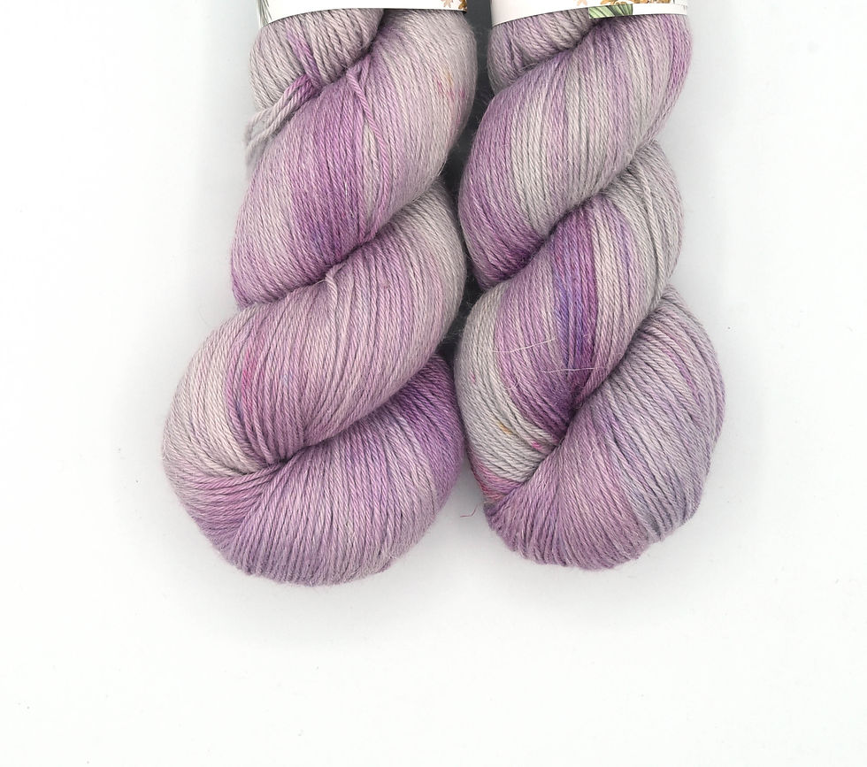 Miniaturbild: Brume de Lavande, 60% Merinos, 20% Chanvre, 20% Soie