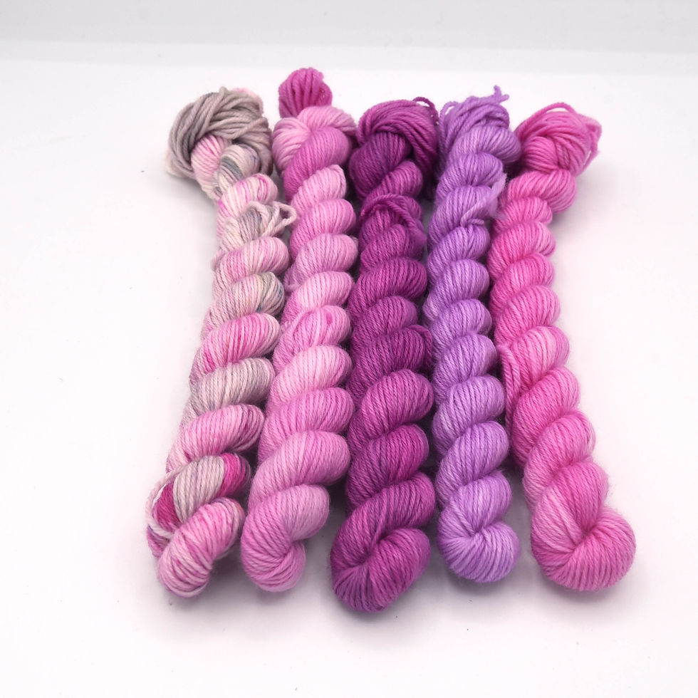 Thumbnail: Bouquet: Sorbet Frais Framboise, 75% Merinos, 25% Polyamid