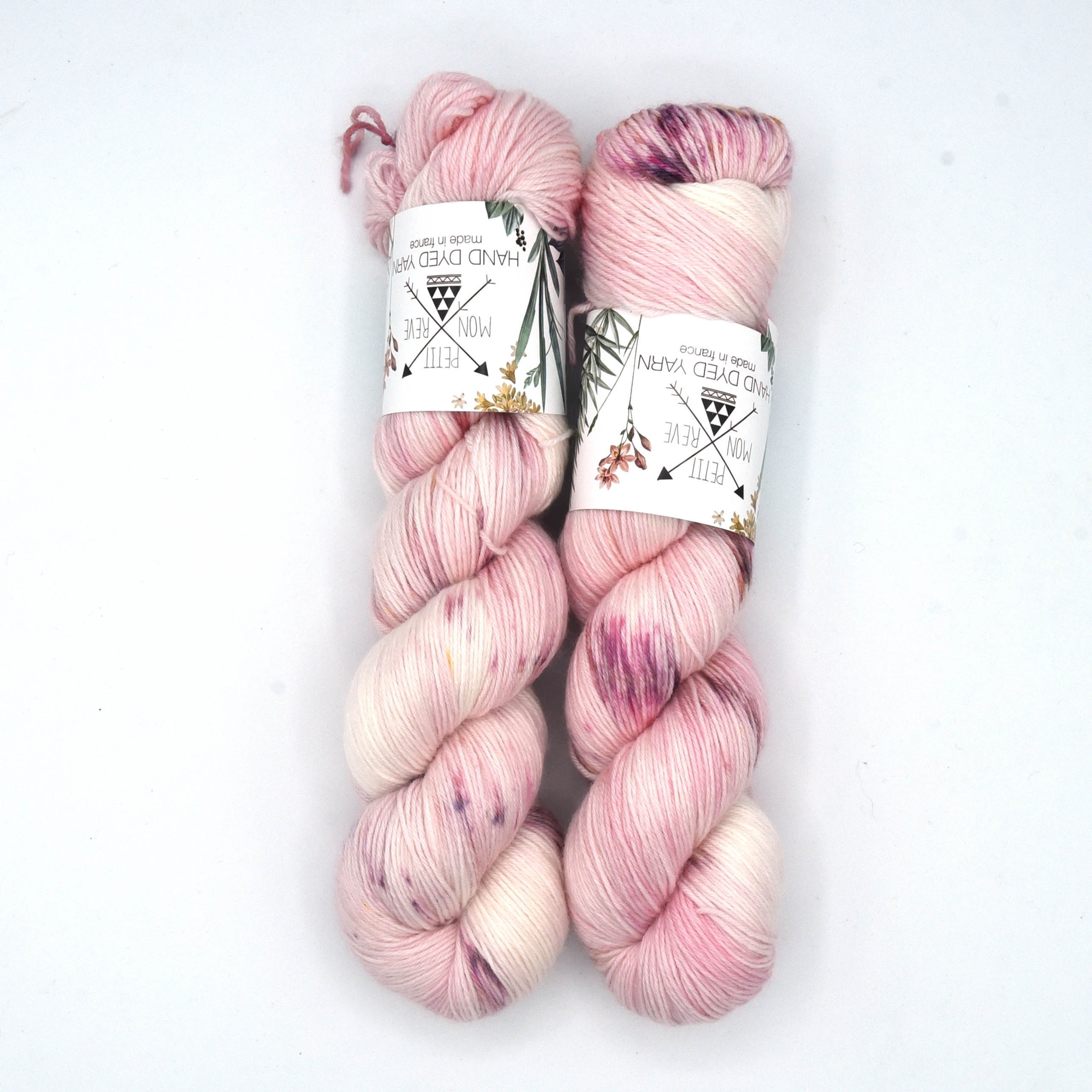 Zinnia Rose , 60% Merinos, 25% Bamboo Viskose, 15% Nylon