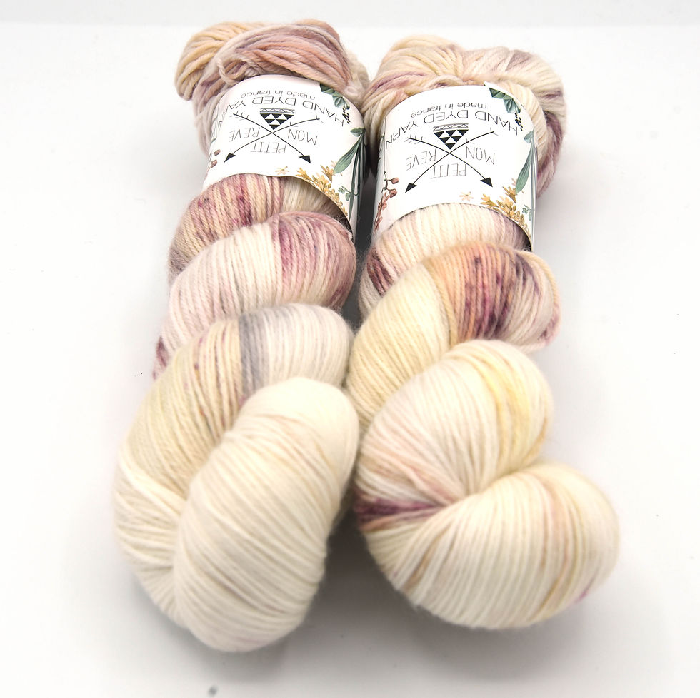 Thumbnail: Rose Matinal, 75% Merinos, 25% Polyamid