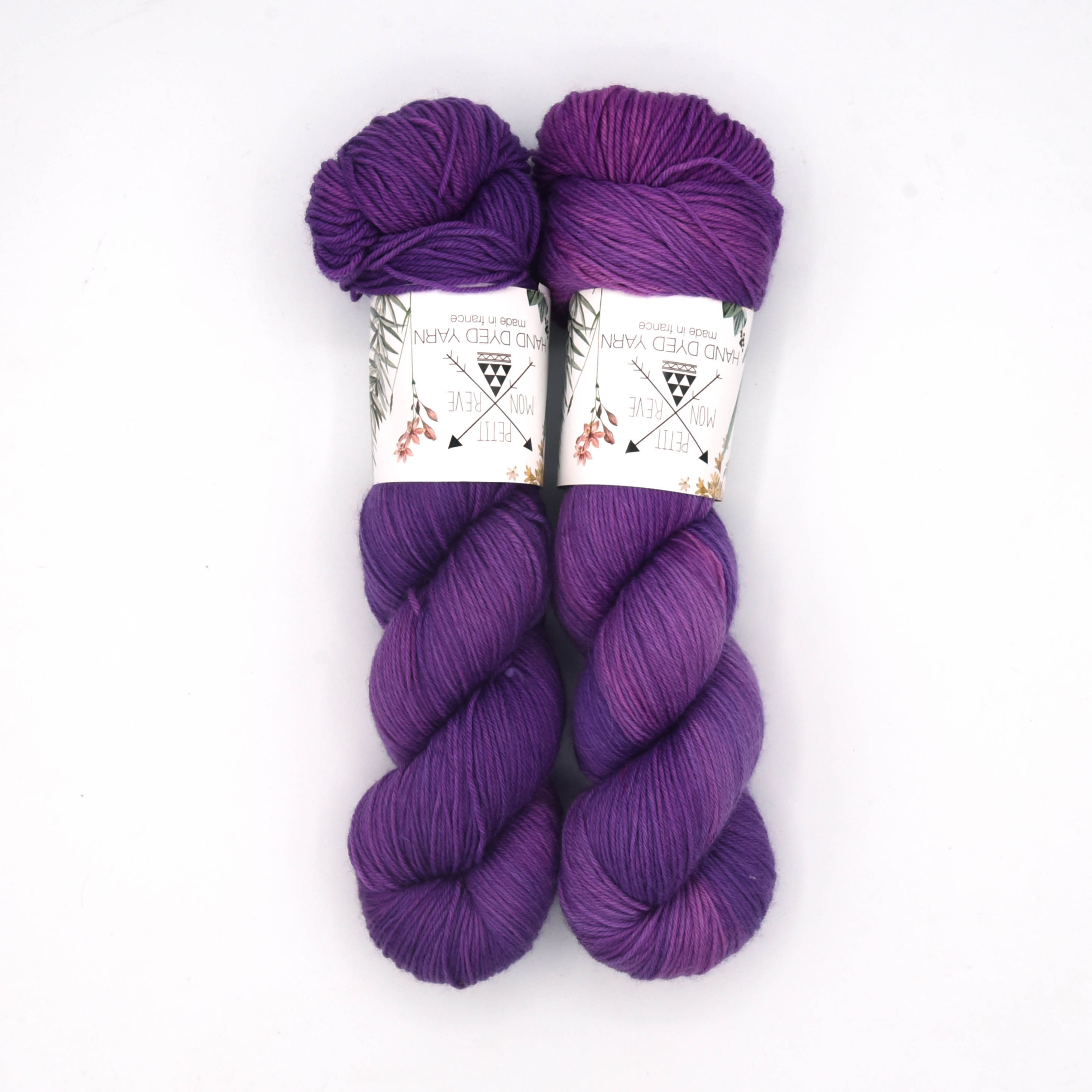 Velour Violet, 75% Merinos, 25% Polyamid