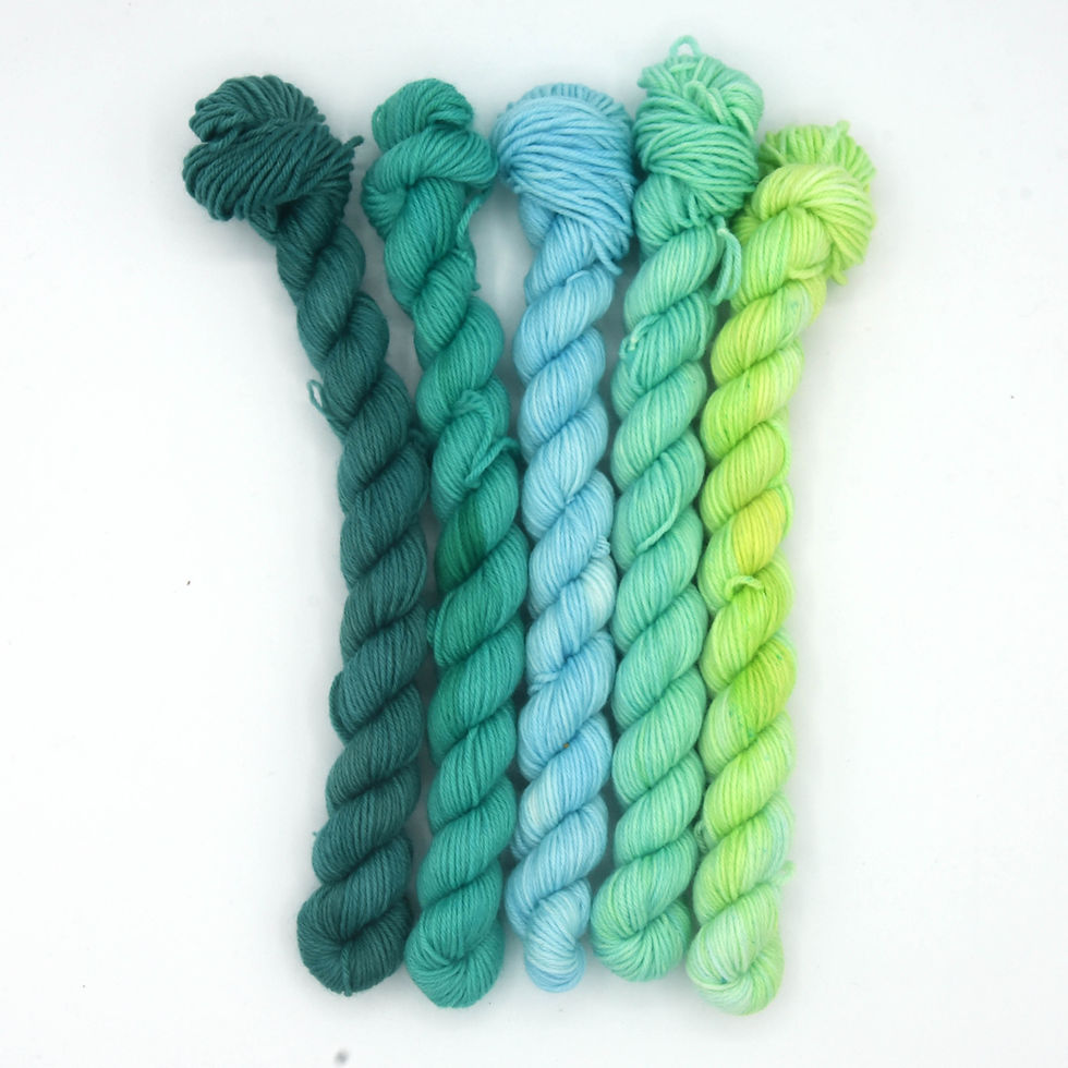 Thumbnail: Bouquet: Laguna 75% Merinos, 25% Polyamid