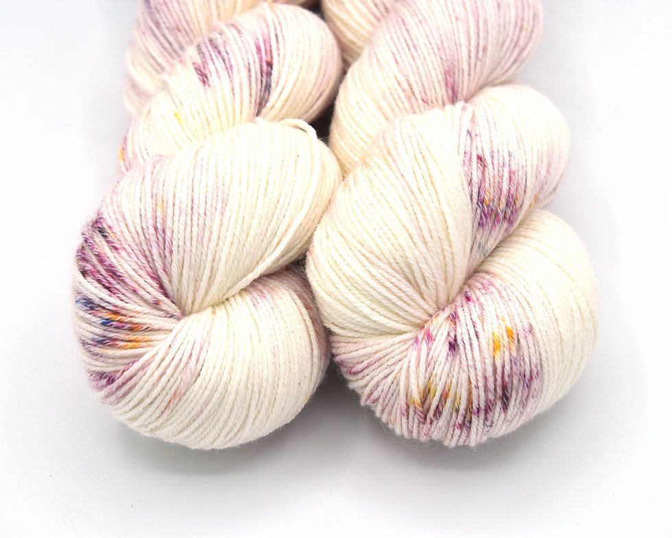Miniature : Confettis Rose, 45% Merinos, 25% Cotton, 15% Soie, 15%Nylon