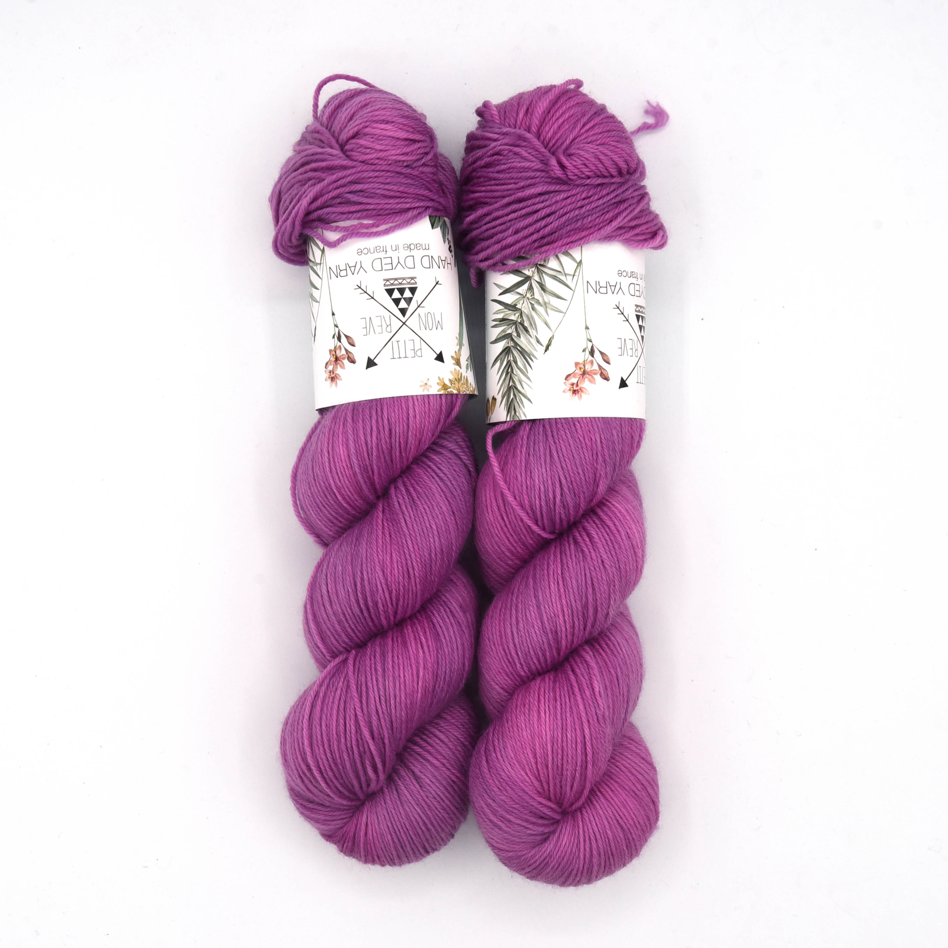 Dahlia Rose , 75% Merinos, 25% Polyamid