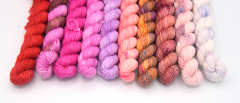Thumbnail: Kit: Summer Field Flowers, 75% Merinos, 25% Polyamid