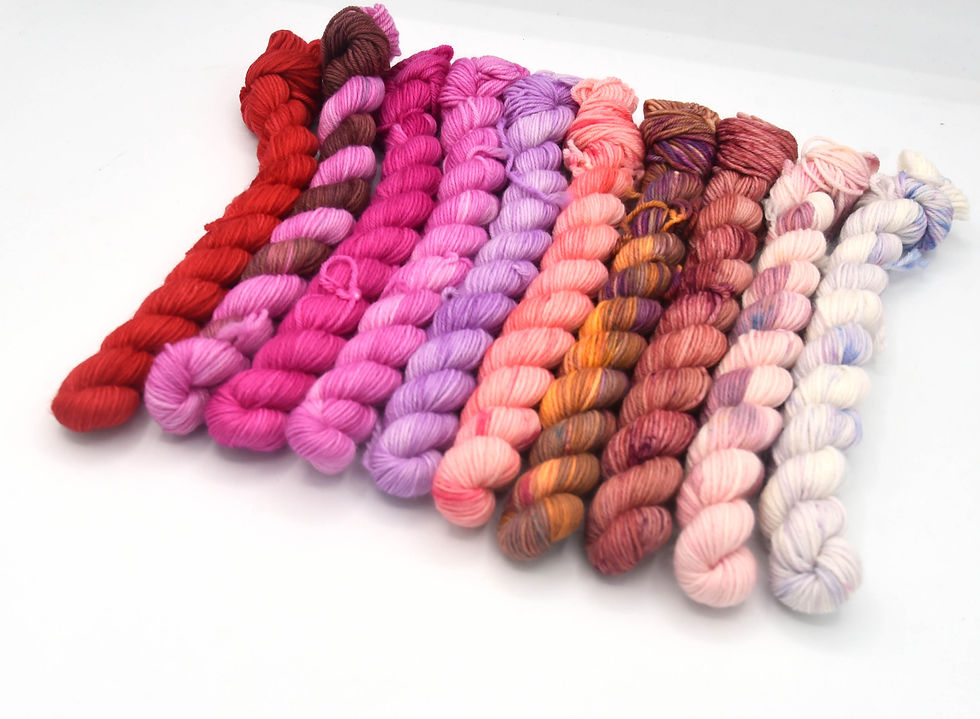 Thumbnail: Kit: Summer Field Flowers, 75% Merinos, 25% Polyamid