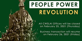 35th EDSA People Power Revolution