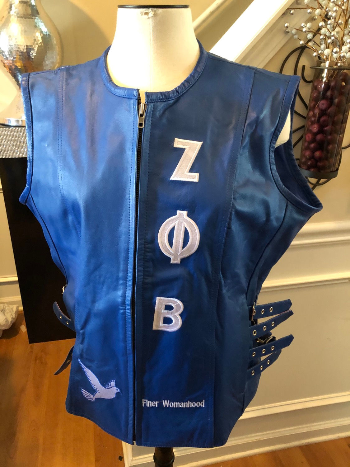 Zeta Leather Vest 