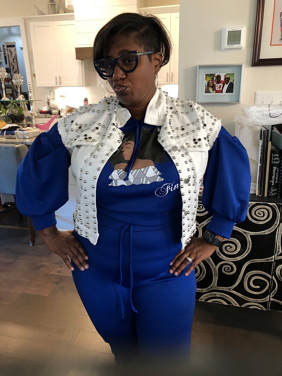 Thumbnail: White Bling Studded Zeta Vest 