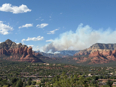 Pocket Fire Sedona Arizona