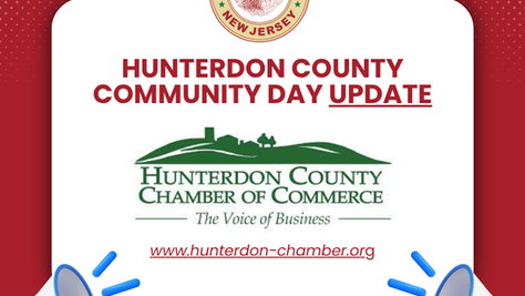 Weather Update for Hunterdon County Community Day Participants