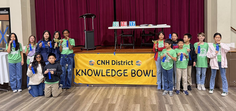 Redeemer, Redwood City Hosts CNH District Knowledge Bowl