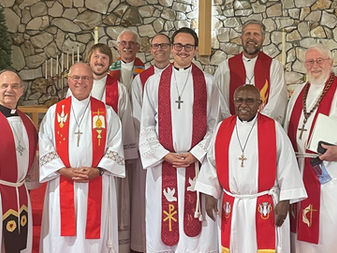 Pastor Dayton Dangel Installed at Trinity, Redding