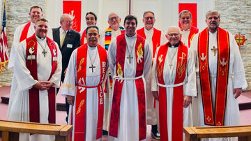 Brendan Harrell installed at Lutheran Church of Our Savior (Santa Maria, CA)