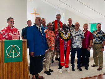 Pastor Kanagasabai UmaShankar, (Uma) installed as pastor at Messiah, Ewa Beach